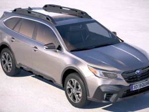 Subaru Outback 2020 3D Model