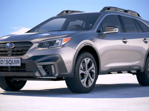 Subaru Outback 2020 3D Model