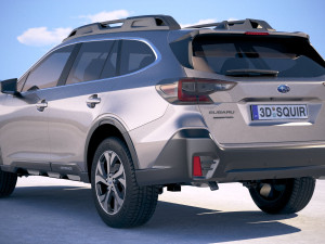 Subaru Outback 2020 3D Model