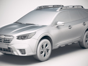 Subaru Outback 2020 3D Model