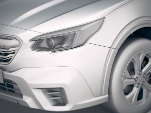 Subaru Outback 2020 3D Model