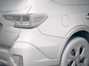 Subaru Outback 2020 3D Model