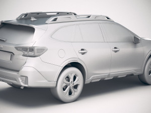 Subaru Outback 2020 3D Model