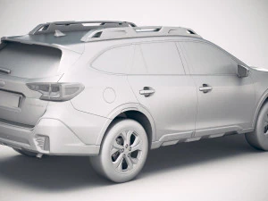 Subaru Outback 2020 3D Model