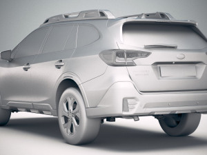 Subaru Outback 2020 3D Model
