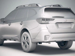 Subaru Outback 2020 3D Model
