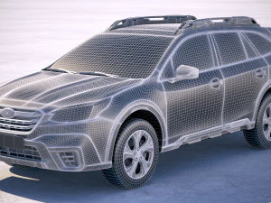 Subaru Outback 2020 3D Model