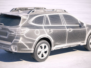 Subaru Outback 2020 3D Model
