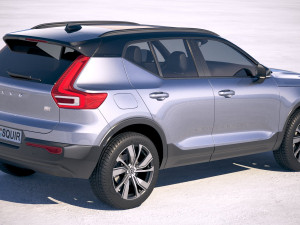 Volvo XC40 Recharge 2020 Model 3D