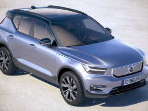 Volvo XC40 Recharge 2020 Model 3D