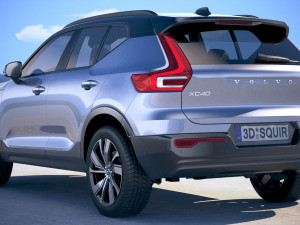 Volvo XC40 Recharge 2020 Model 3D