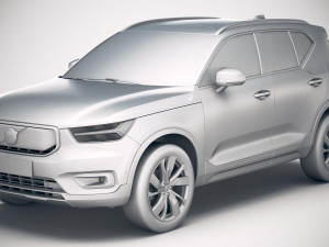 Volvo XC40 Recharge 2020 Model 3D