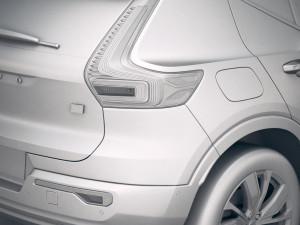 Volvo XC40 Recharge 2020 Model 3D