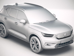 Volvo XC40 Recharge 2020 Model 3D