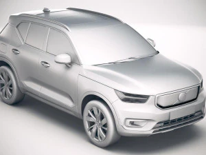 Volvo XC40 Recharge 2020 3D Model