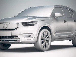 Volvo XC40 Recharge 2020 3D Model
