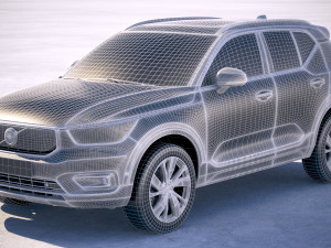 Volvo XC40 Recharge 2020 Model 3D