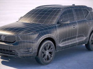 Volvo XC40 Recharge 2020 3D Model