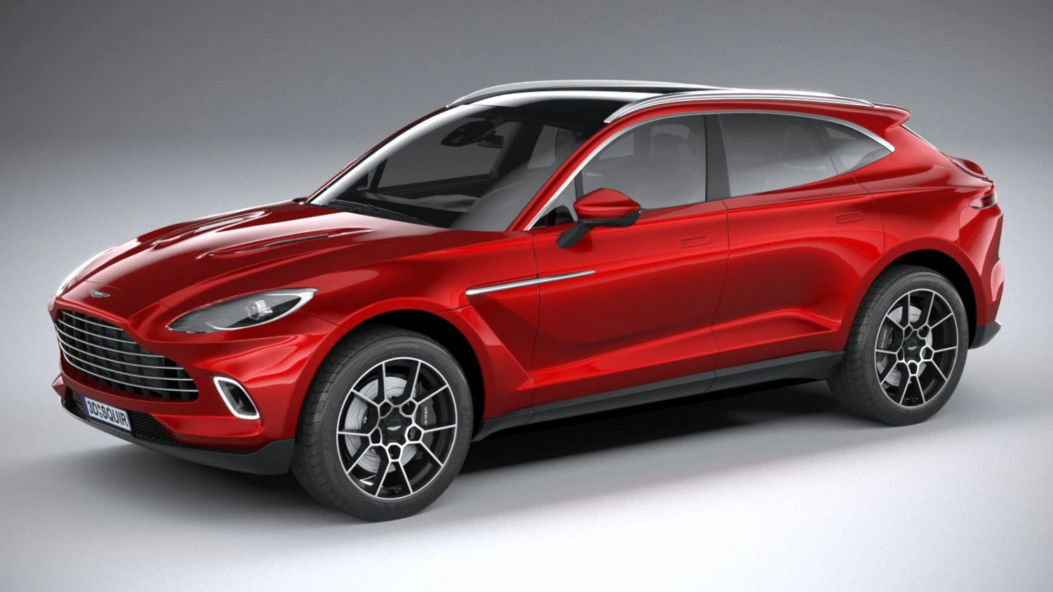 Aston Martin DBX 2021 3D Model .c4d .max .obj .3ds .fbx .stl .blend 
