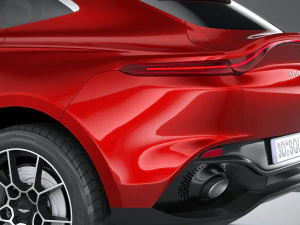 Aston Martin DBX 2021 3D Model