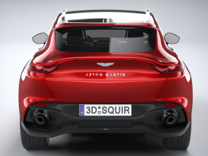Aston Martin DBX 2021 3D Model