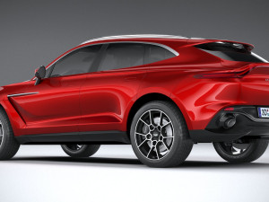 Aston Martin DBX 2021 3D Model