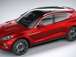 Aston Martin DBX 2021 3D Model