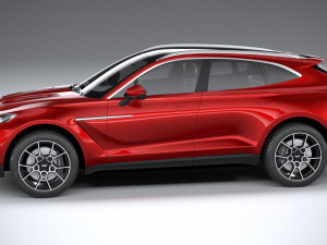 Aston Martin DBX 2021 3D Model