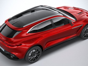 Aston Martin DBX 2021 3D Model