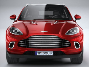 Aston Martin DBX 2021 3D Model