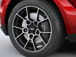 Aston Martin DBX 2021 3D Model