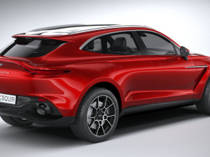 Aston Martin DBX 2021 3D Model