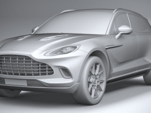 Aston Martin DBX 2021 3D Model