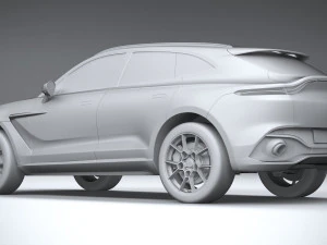 Aston Martin DBX 2021 3D Model
