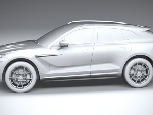 Aston Martin DBX 2021 3D Model