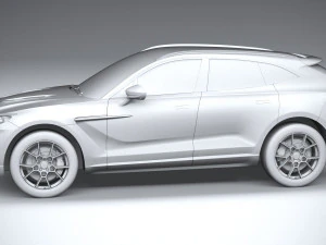 Aston Martin DBX 2021 3D Model