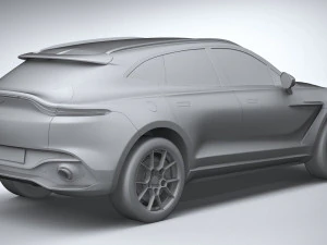 Aston Martin DBX 2021 3D Model