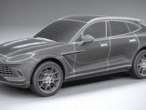 Aston Martin DBX 2021 3D Model