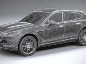 Aston Martin DBX 2021 3D Model