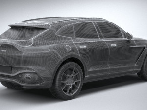 Aston Martin DBX 2021 3D Model