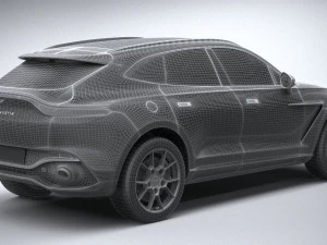 Aston Martin DBX 2021 3D Model