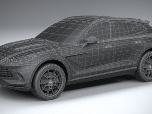 Aston Martin DBX 2021 3D Model