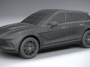 Aston Martin DBX 2021 3D Model