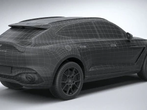 Aston Martin DBX 2021 3D Model