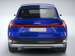Audi E-tron Sportback 2021 3D Model