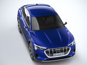 Audi E-tron Sportback 2021 3D 모델