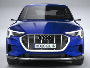 Audi E-tron Sportback 2021 3D 모델