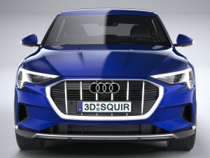 Audi E-tron Sportback 2021 3D 모델