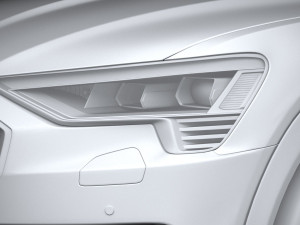 Audi E-tron Sportback 2021 3D 모델
