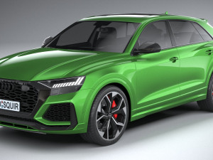 Audi RS Q8 2020 Modèle 3D